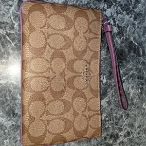 Coach wristlet